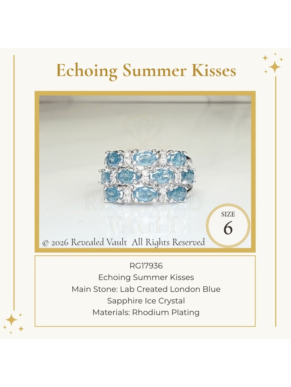 Echoing Summer Kisses - Size 6 - OG